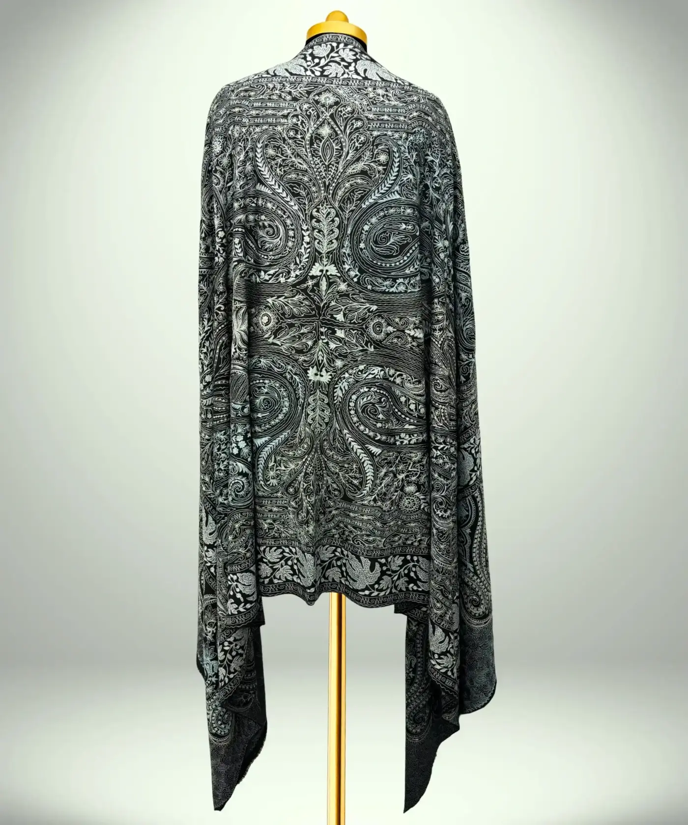 Shawl Men's Pashmina Aari - Image 3
