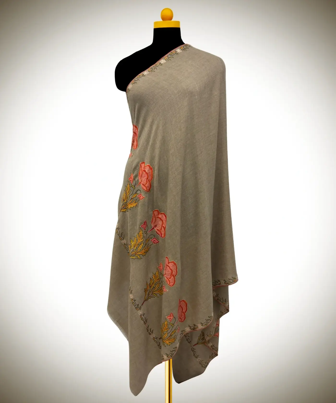 Shawl Handmade Pashmina Sozni - Image 3