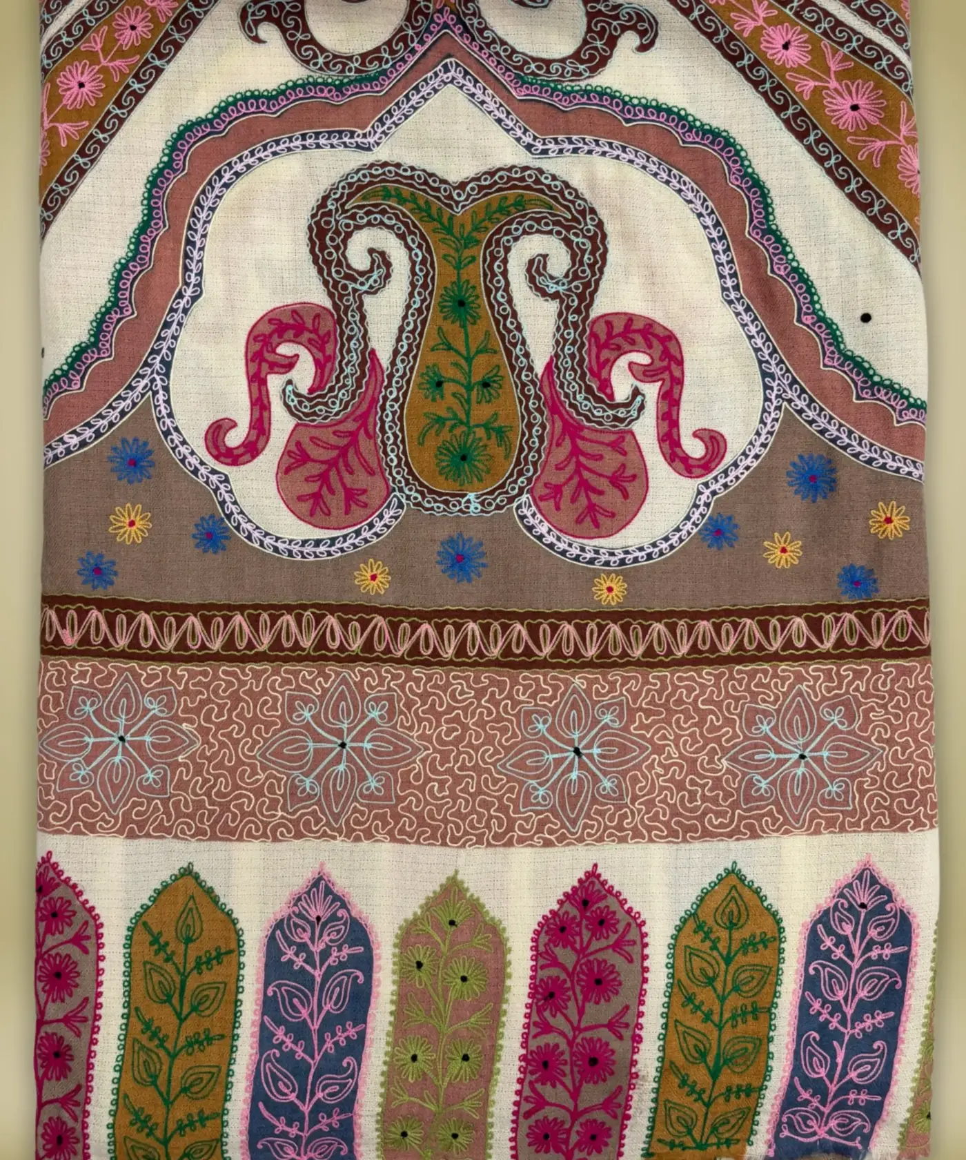 Shawl Pashmina Kalamkari - Image 5