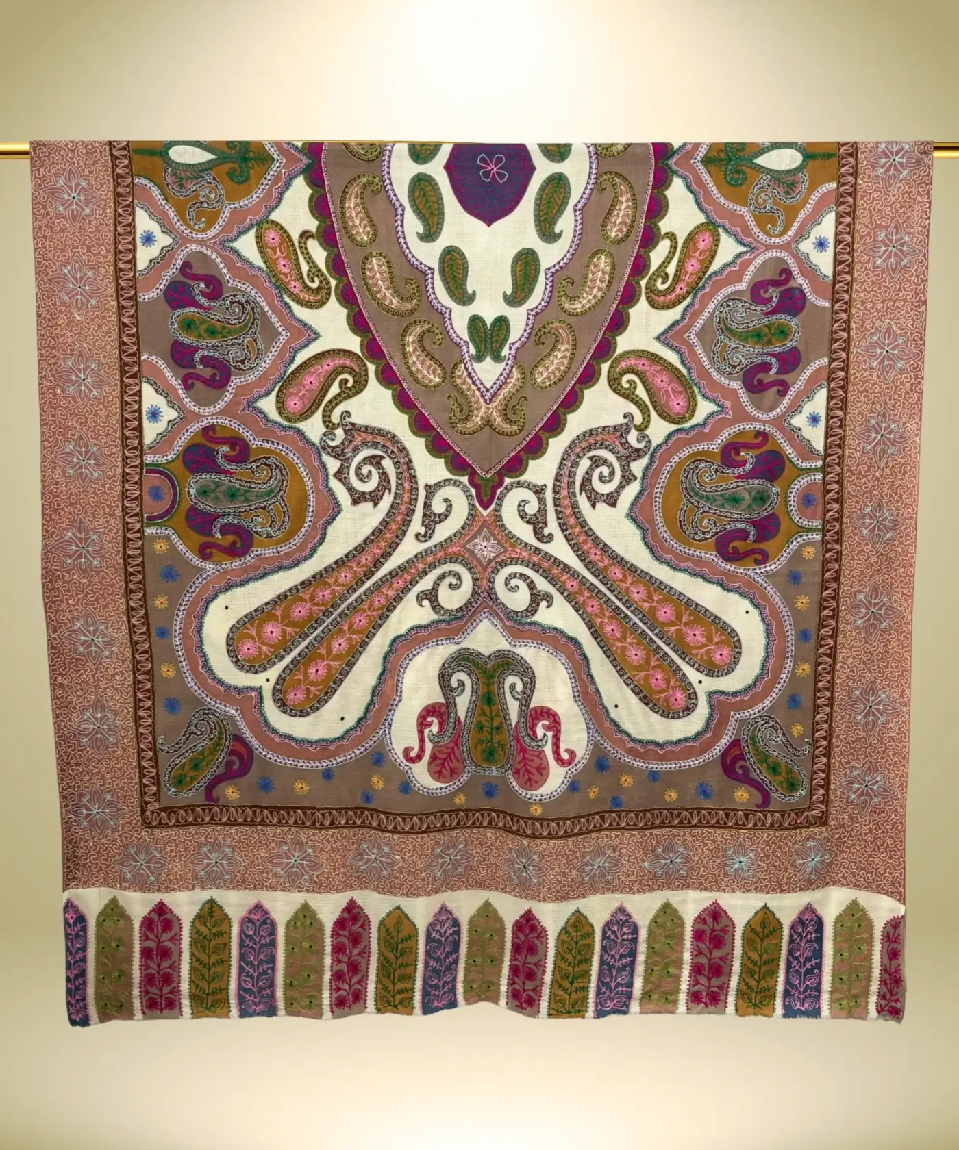 Shawl Pashmina Kalamkari - Image 4