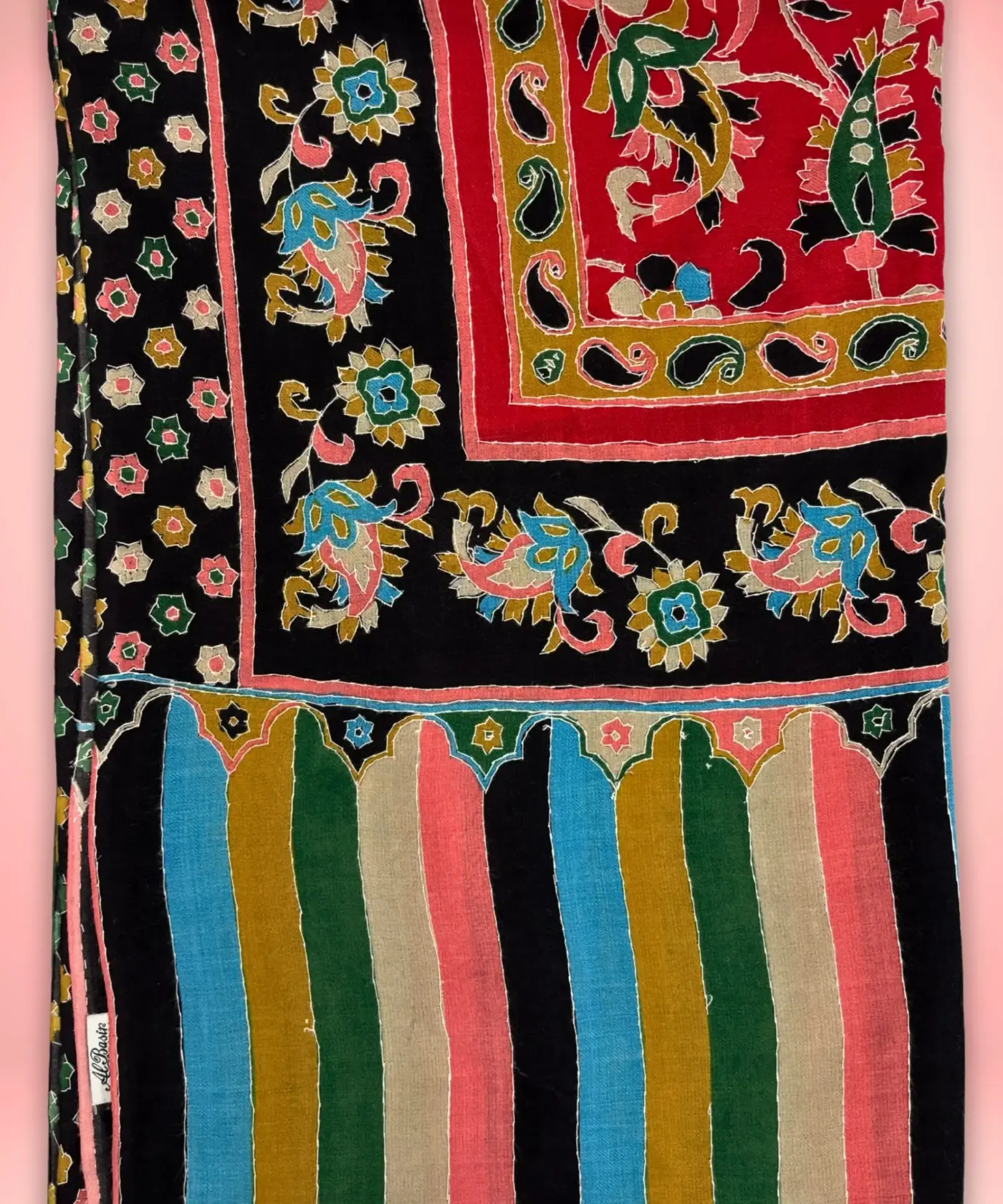 Shawl Kalamkari Pashmina - Image 5