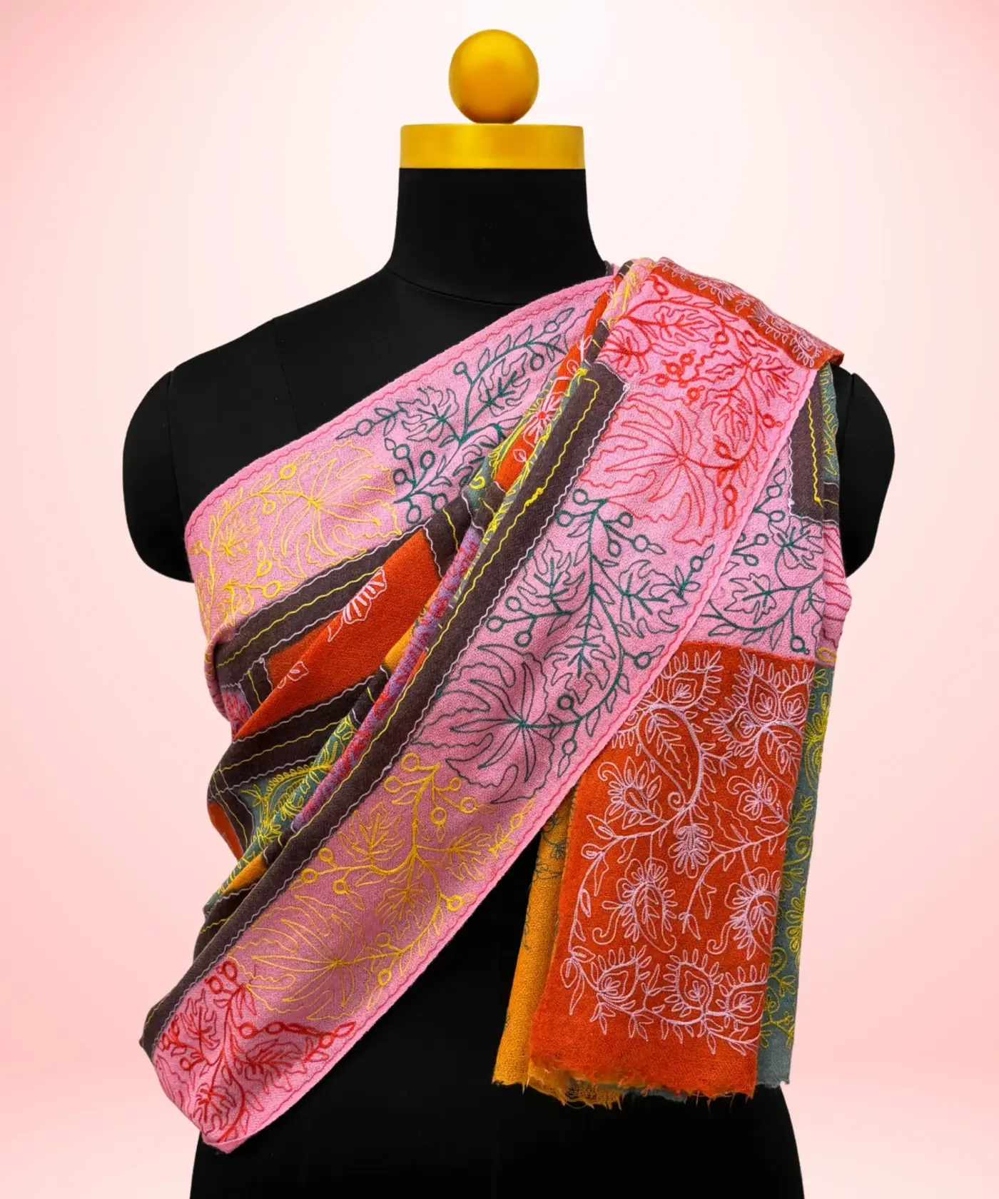 Shawl Kalamkari Aari - Image 2
