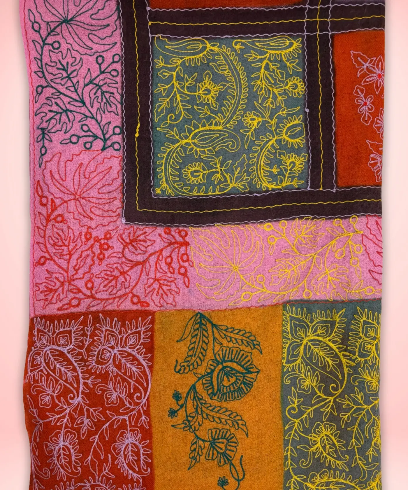 Shawl Kalamkari Aari - Image 5