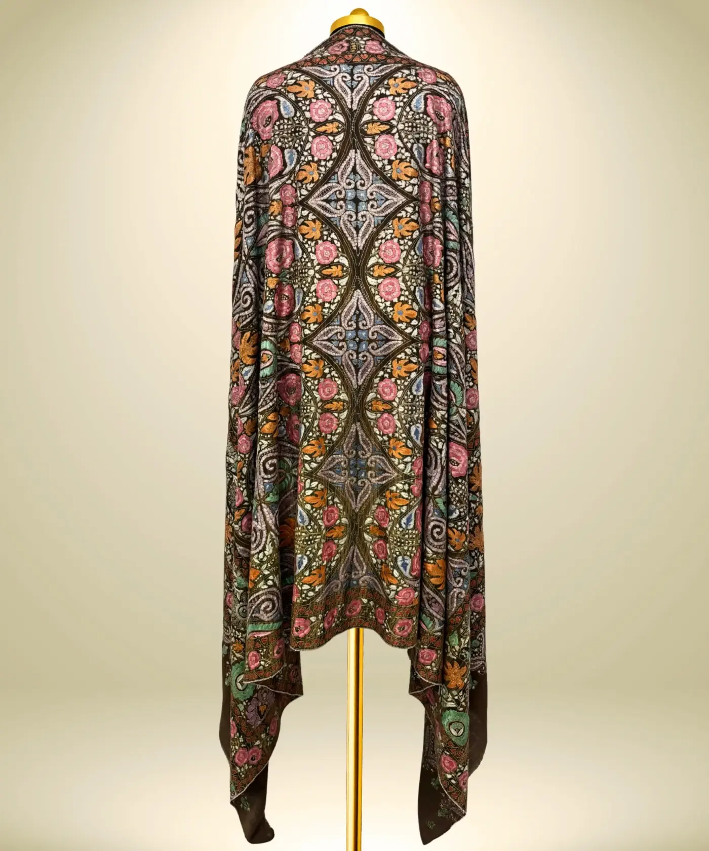Shawl Handmade Paper Machi Jamawar - Image 3