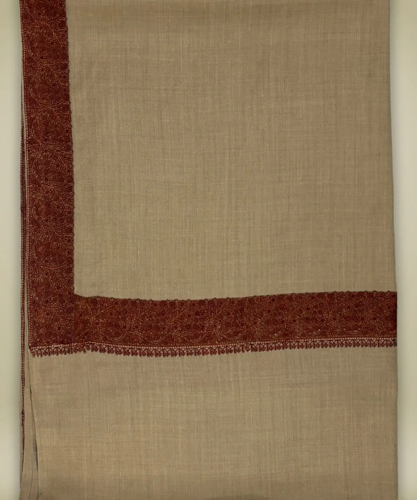 Shawl Men's Pashmina Border - Image 4