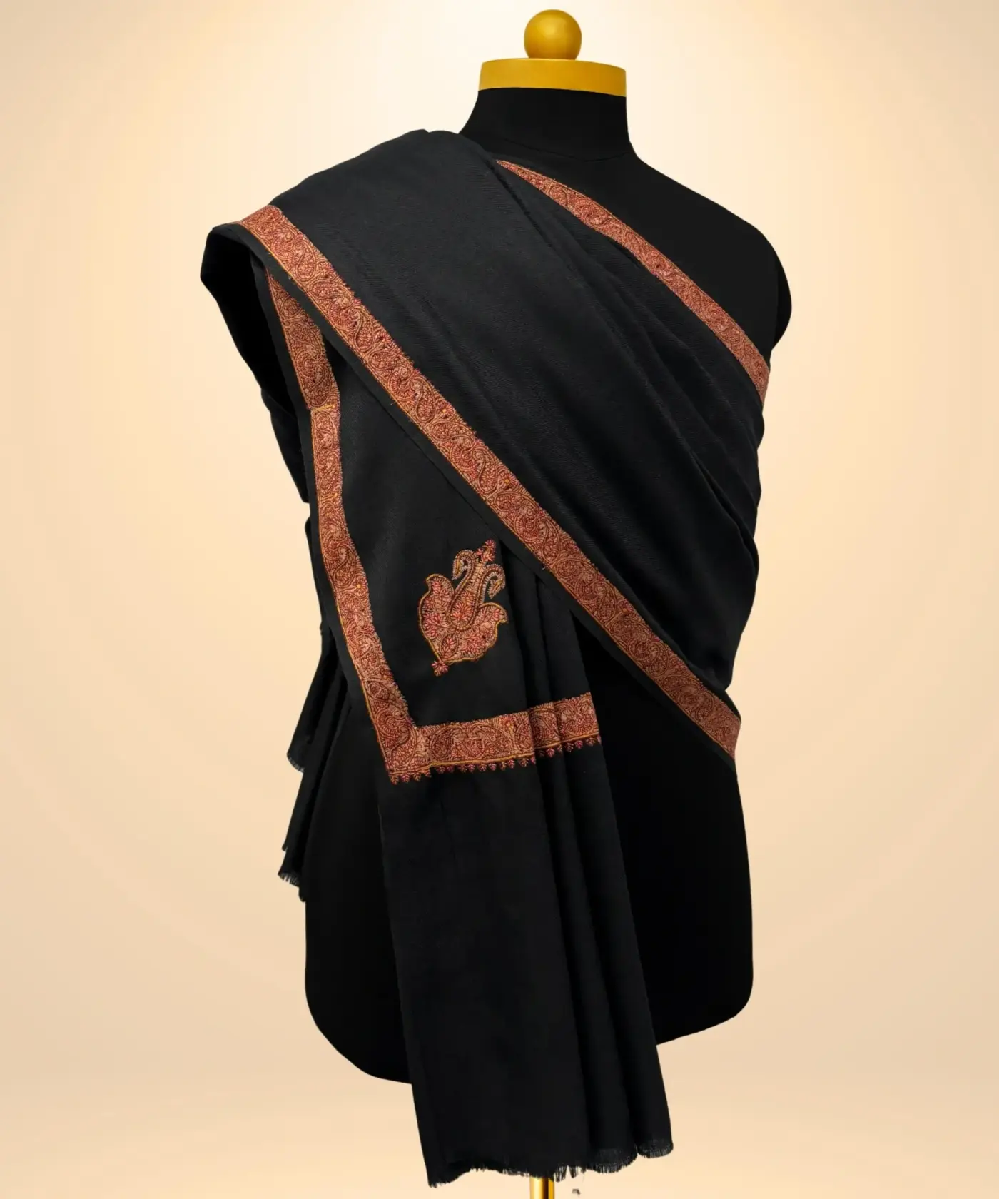 Shawl Men's Pashmina Hashidar - Image 10