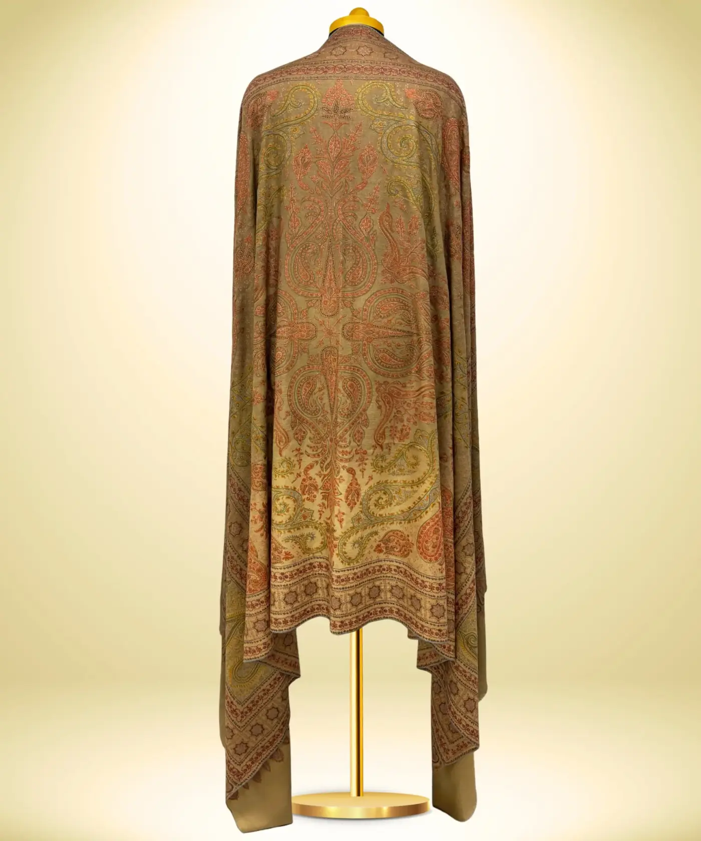 Shawl Handmade Jamawar Sozni - Image 3