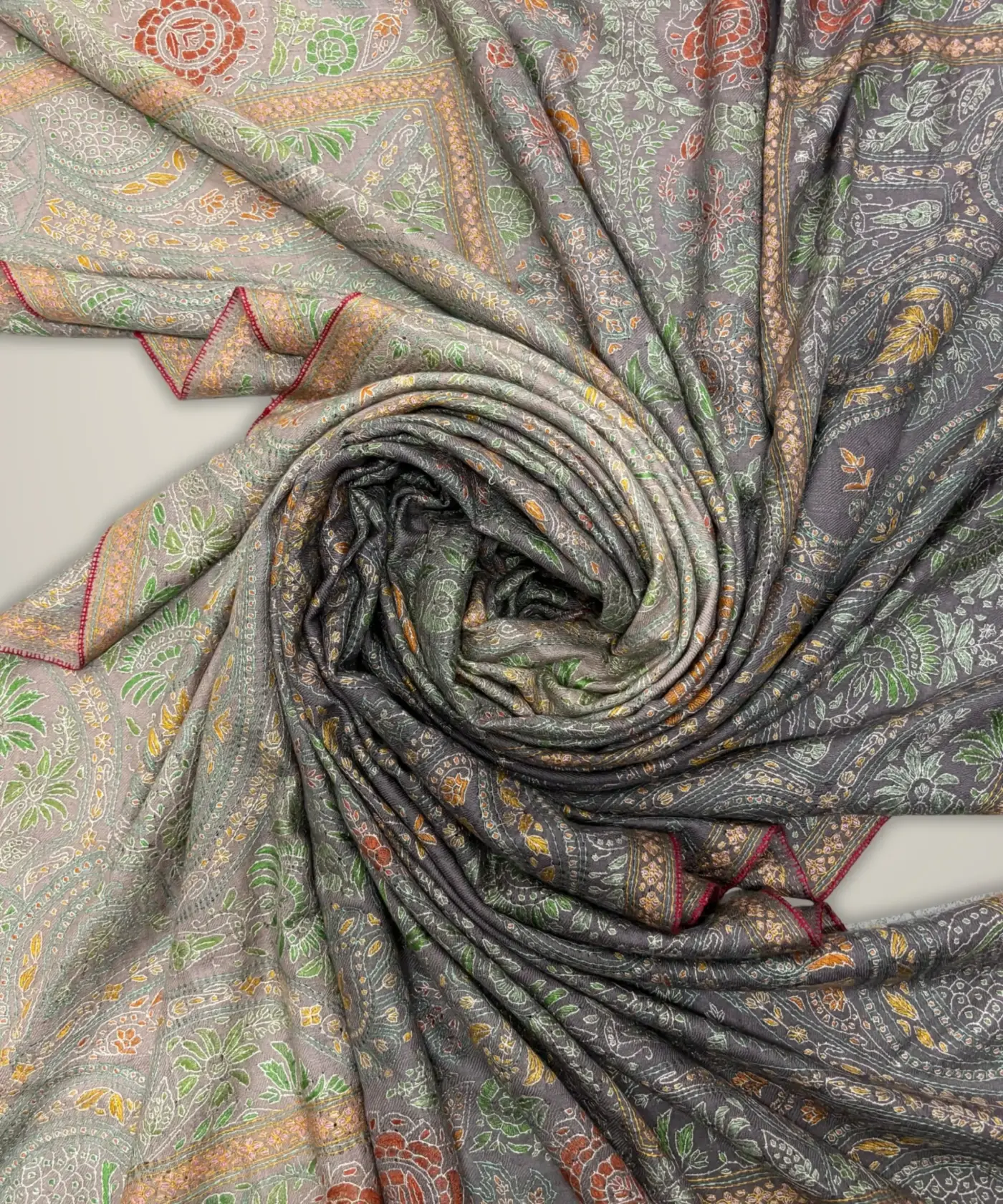 Shawl Handmade Designer Jamawar - Image 5