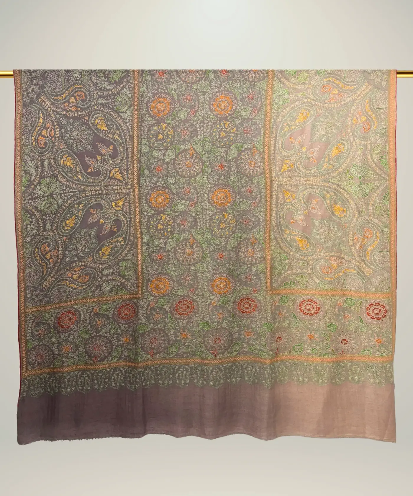 Shawl Handmade Designer Jamawar - Image 4