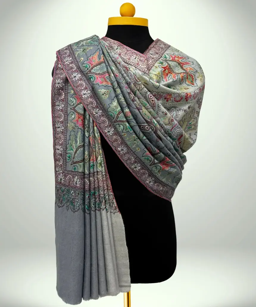 Shawl Handmade Pashmina Sozni Jamawar