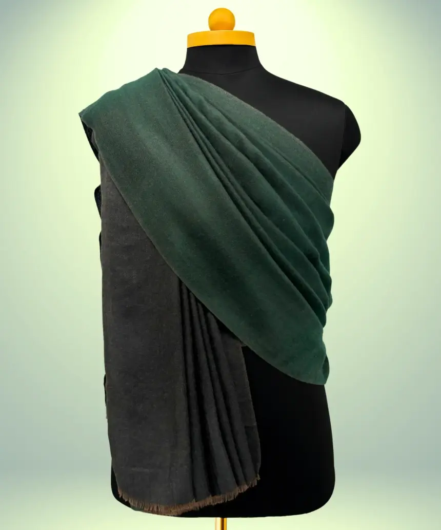 Shawl Men's Plain Reversible