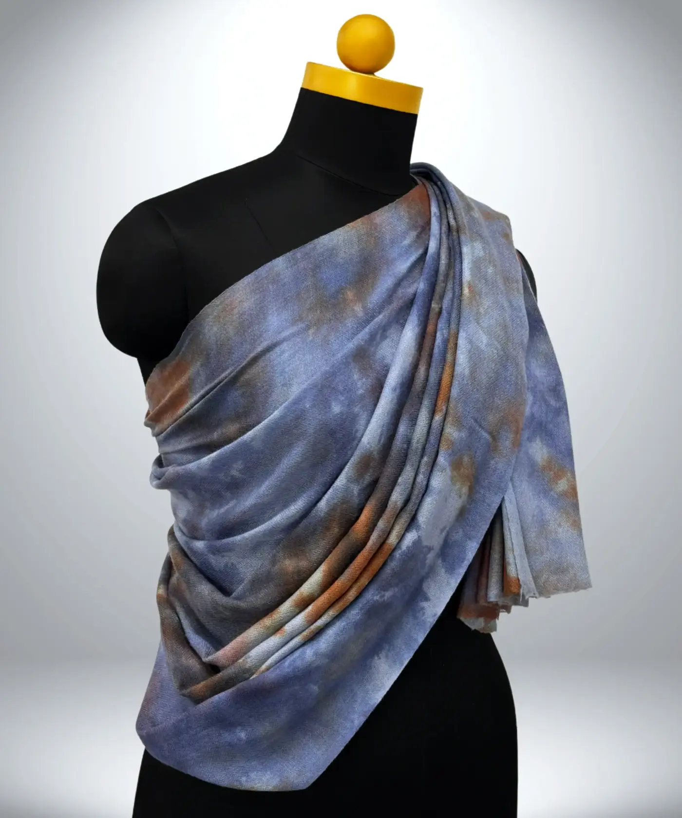 Shawl Tie & Dye Pashmina - Image 3