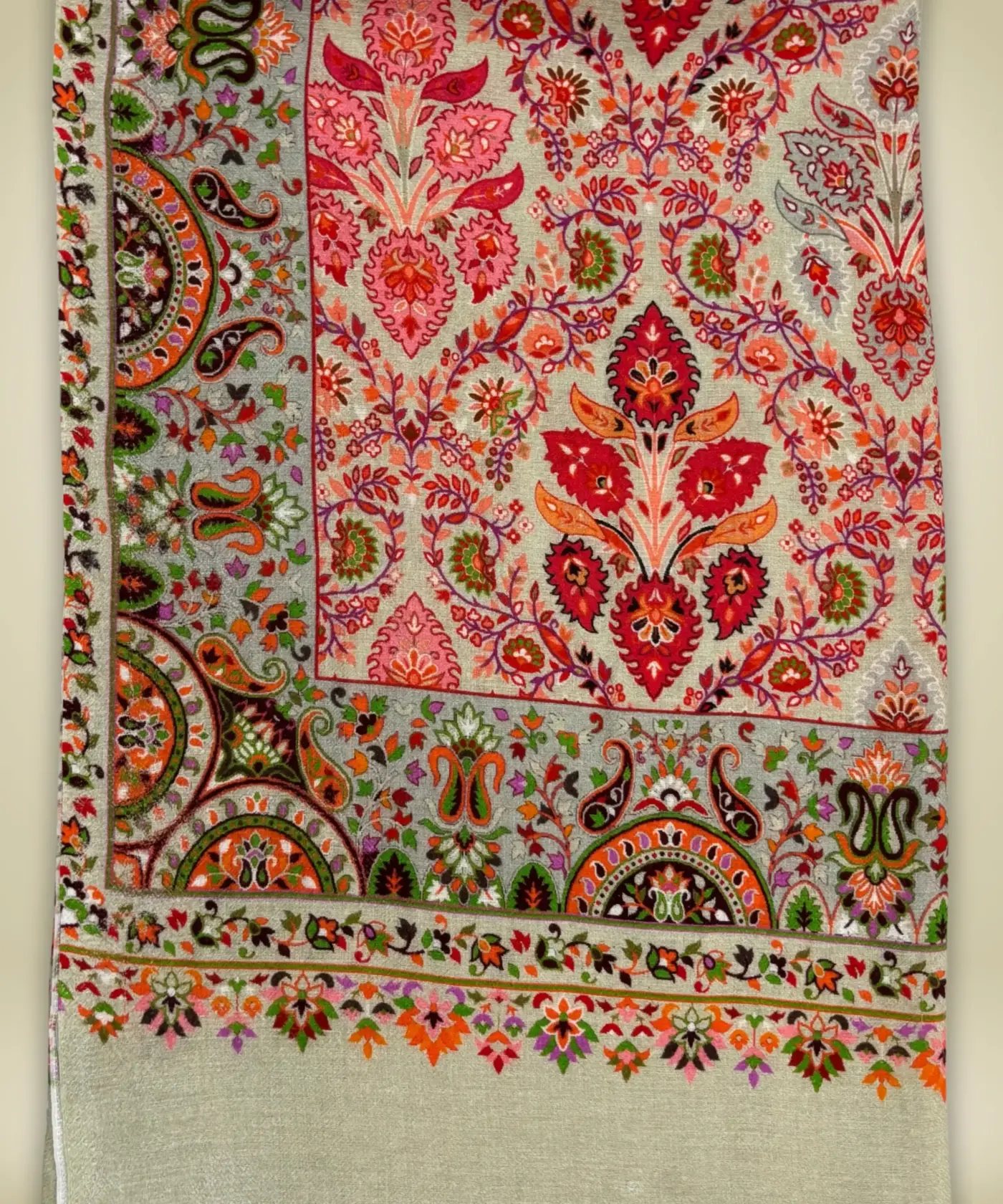 Shawl Silk Kalamkari - Image 4