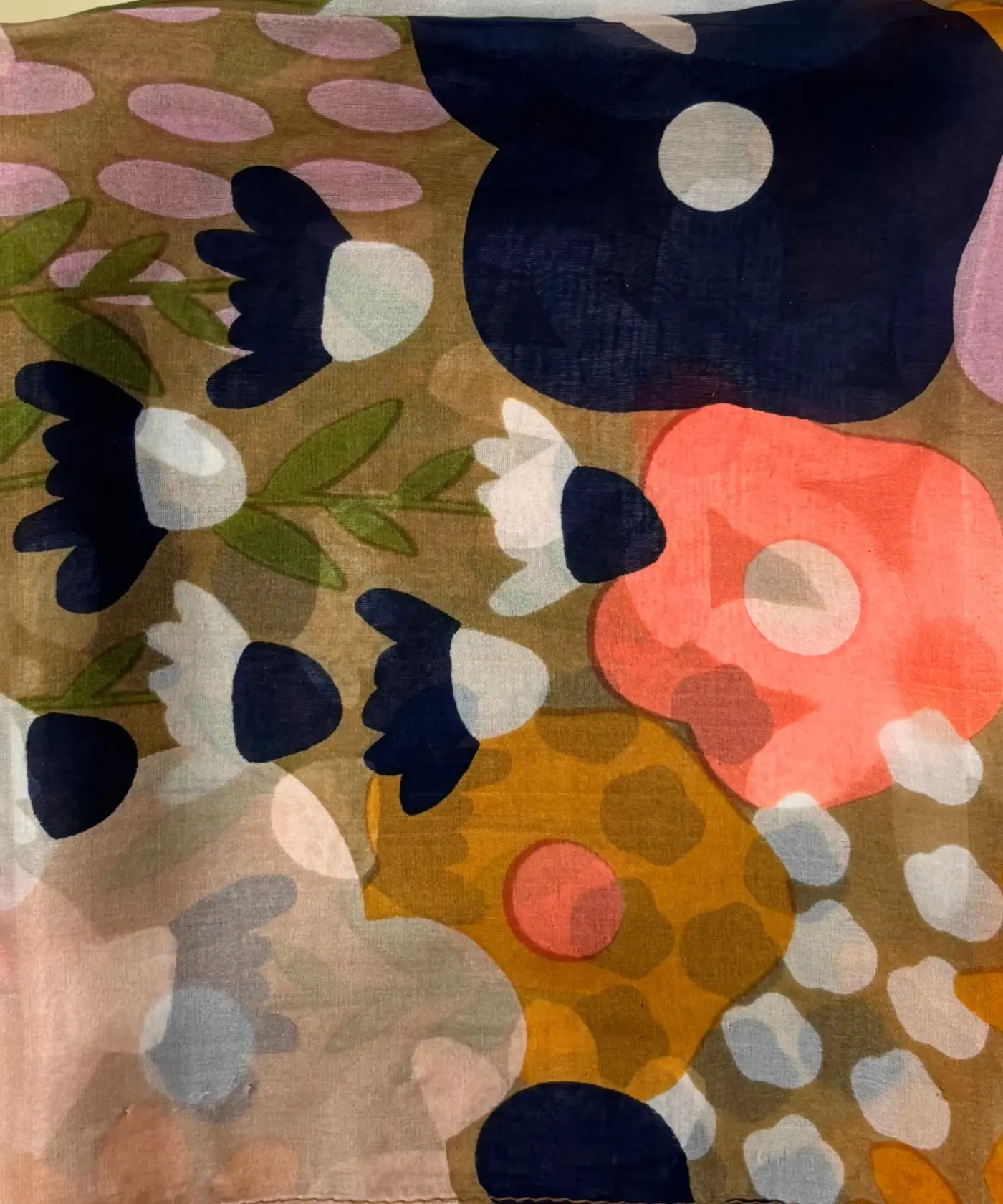Scarf Silk Floral - Image 67
