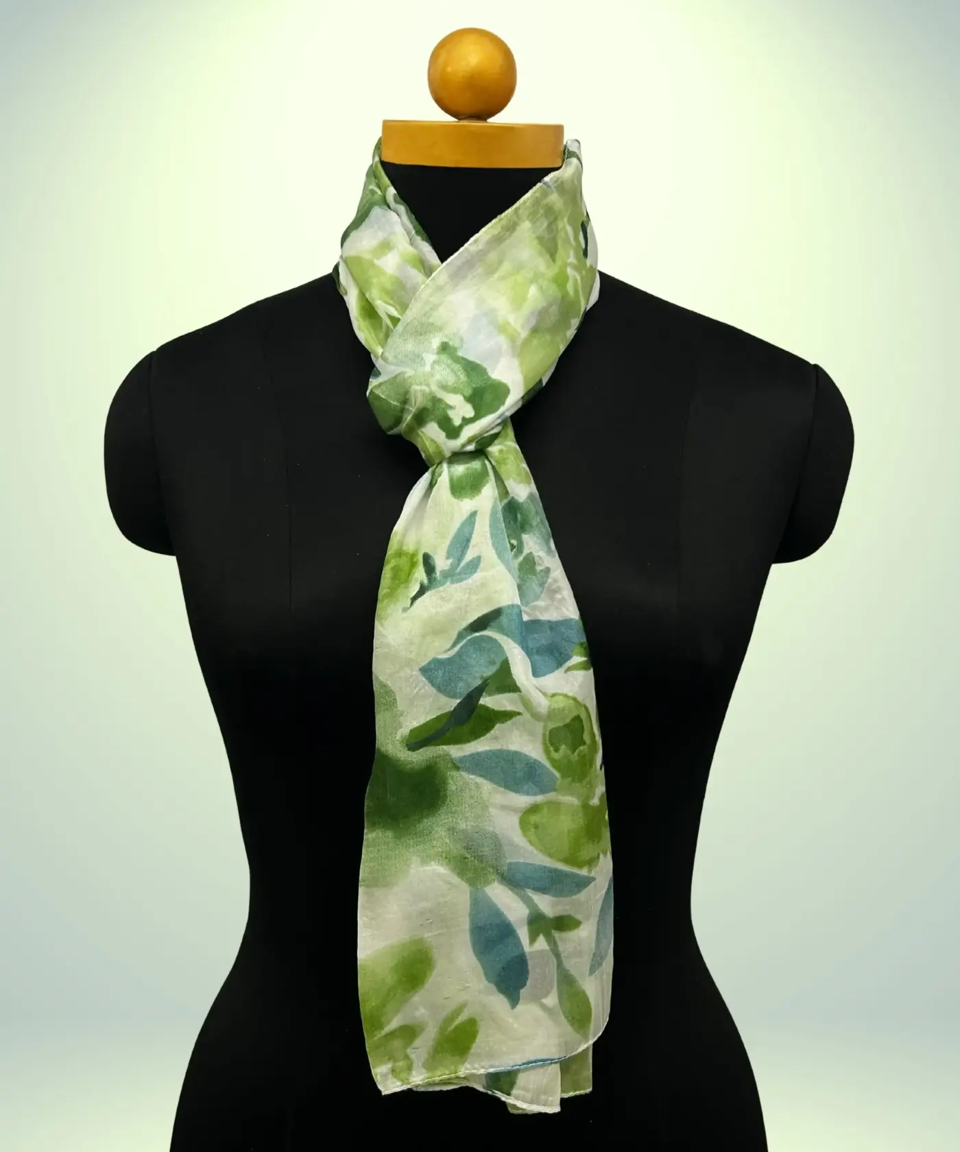 Scarf Silk Floral - Image 37
