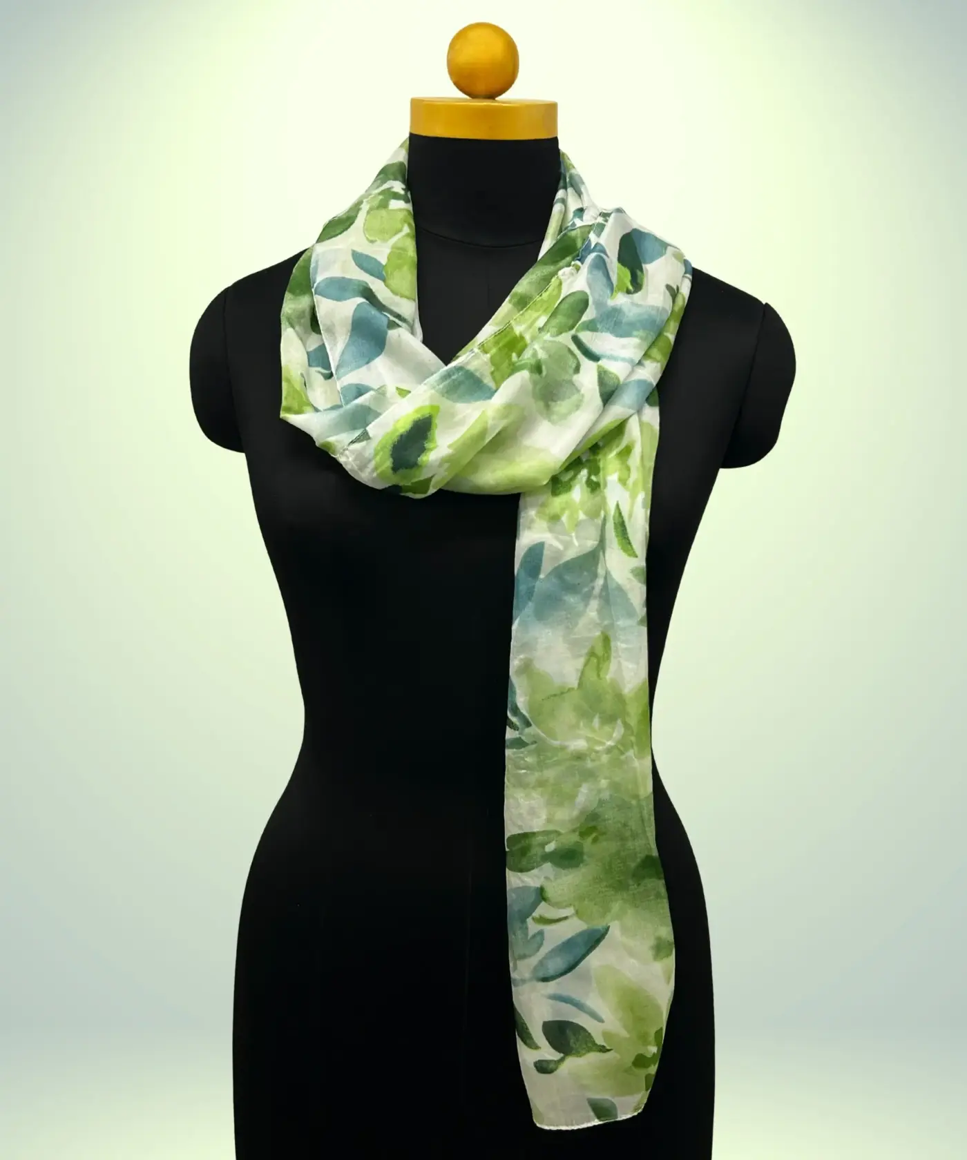 Scarf Silk Floral - Image 38