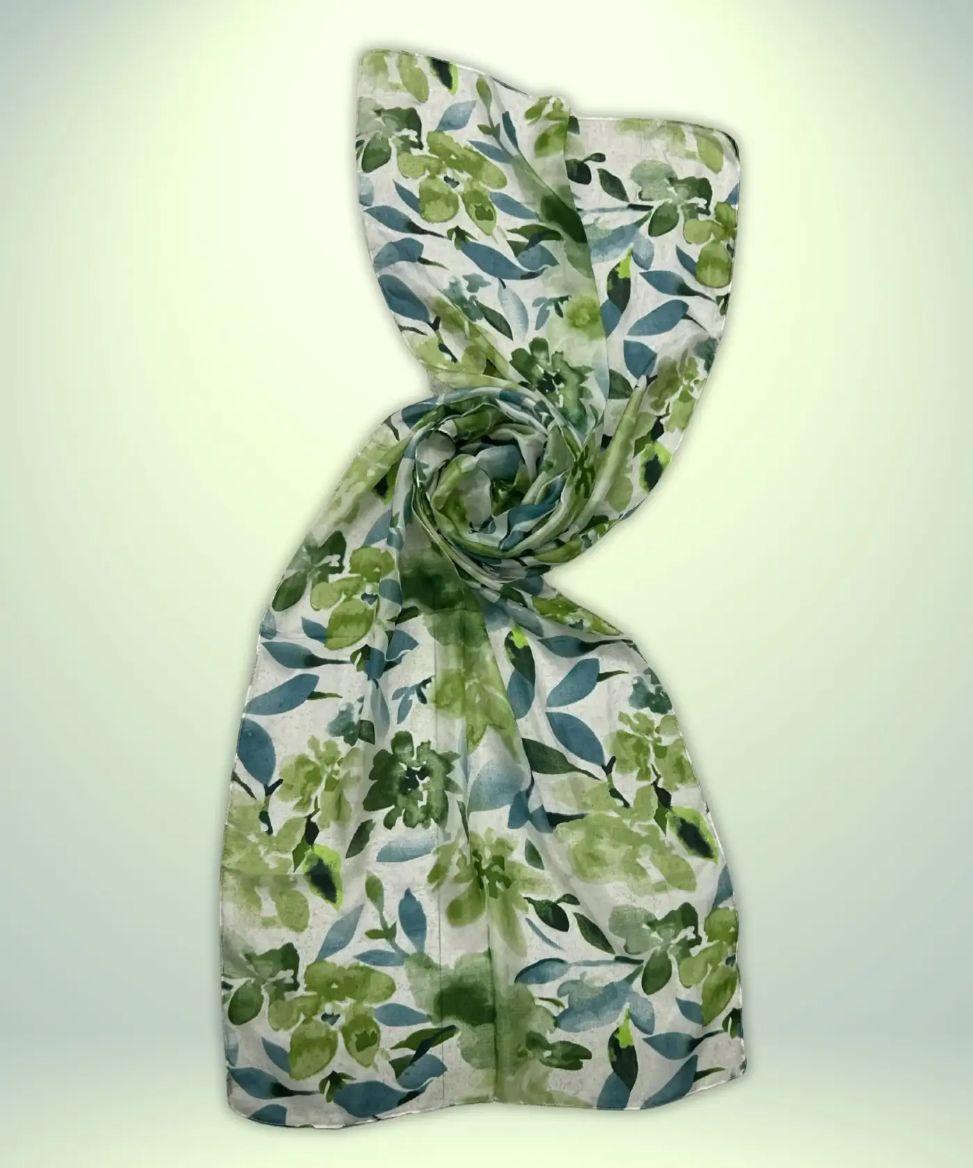 Scarf Silk Floral - Image 40