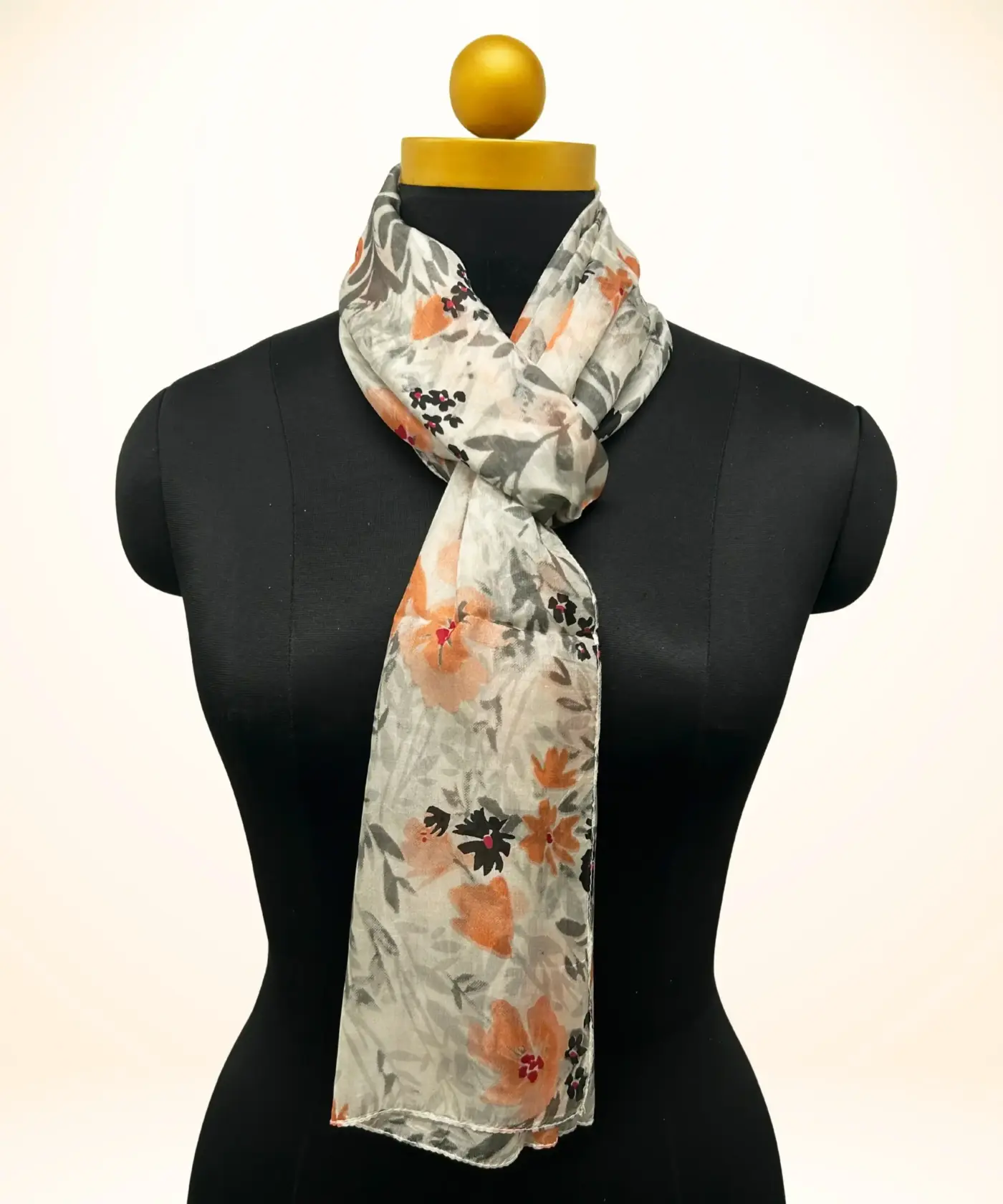 Scarf Silk Floral - Image 13