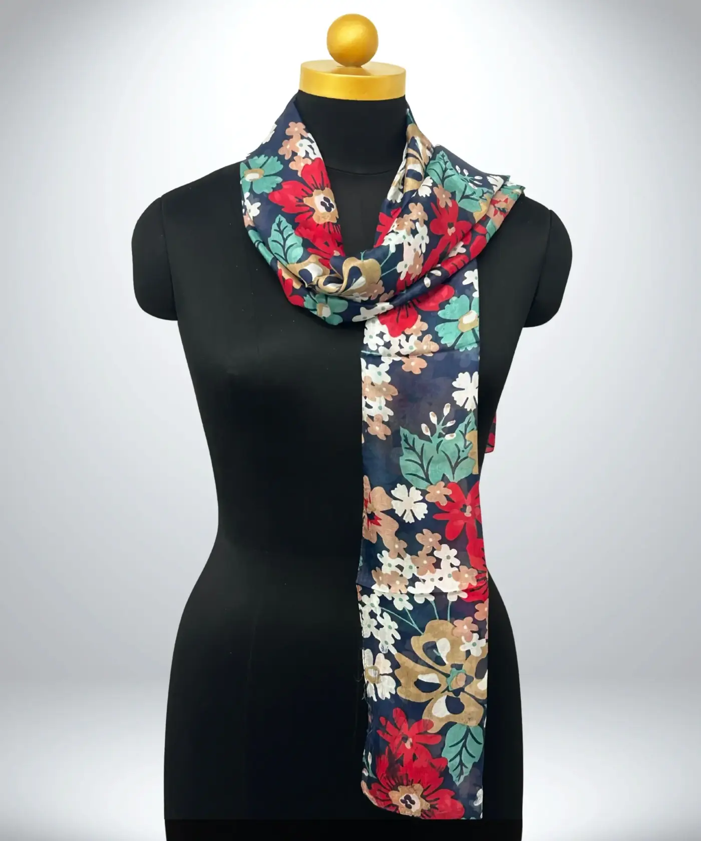 Scarf Silk Floral - Image 53