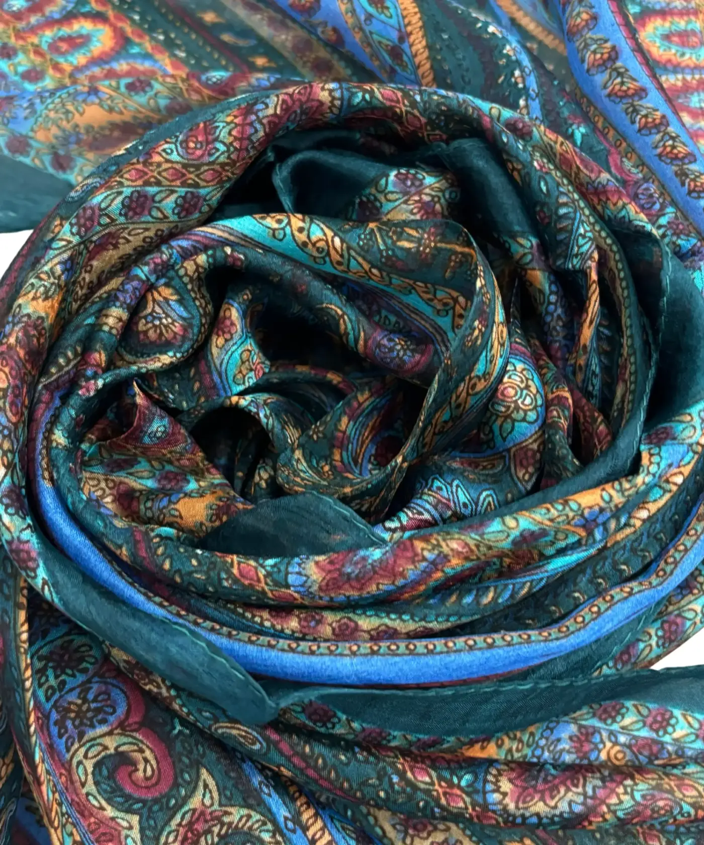 Scarf Kalamkari Silk - Image 82