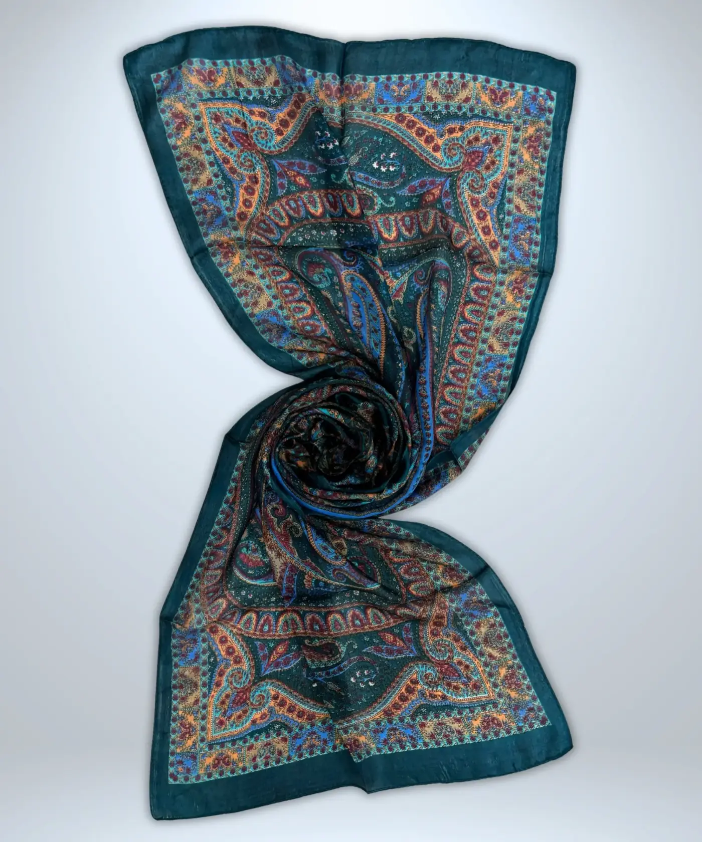 Scarf Kalamkari Silk - Image 84