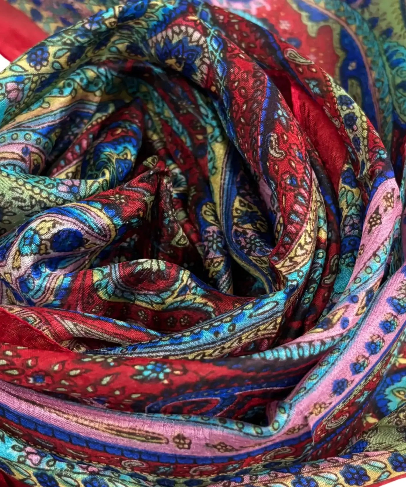 Scarf Kalamkari Silk - Image 42
