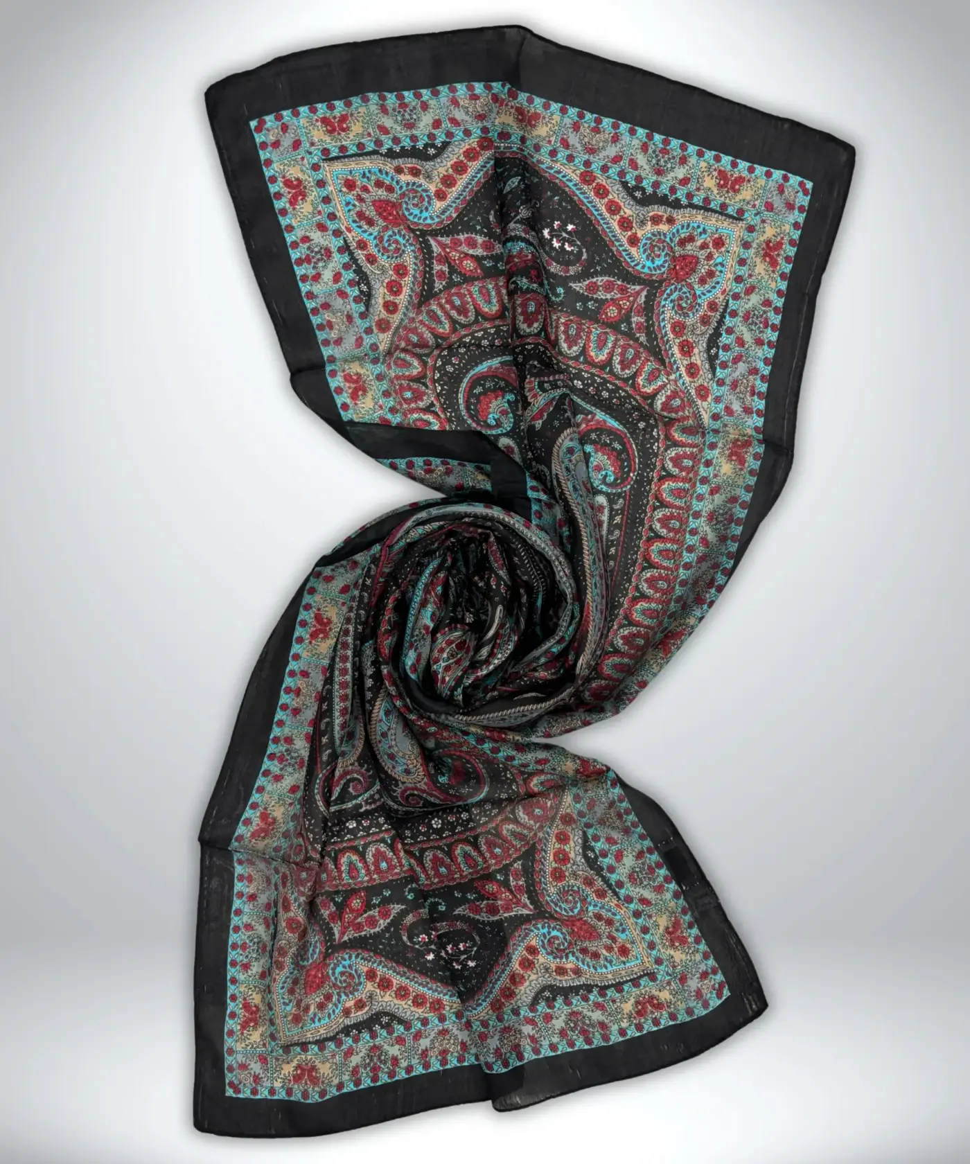Scarf Kalamkari Silk - Image 66