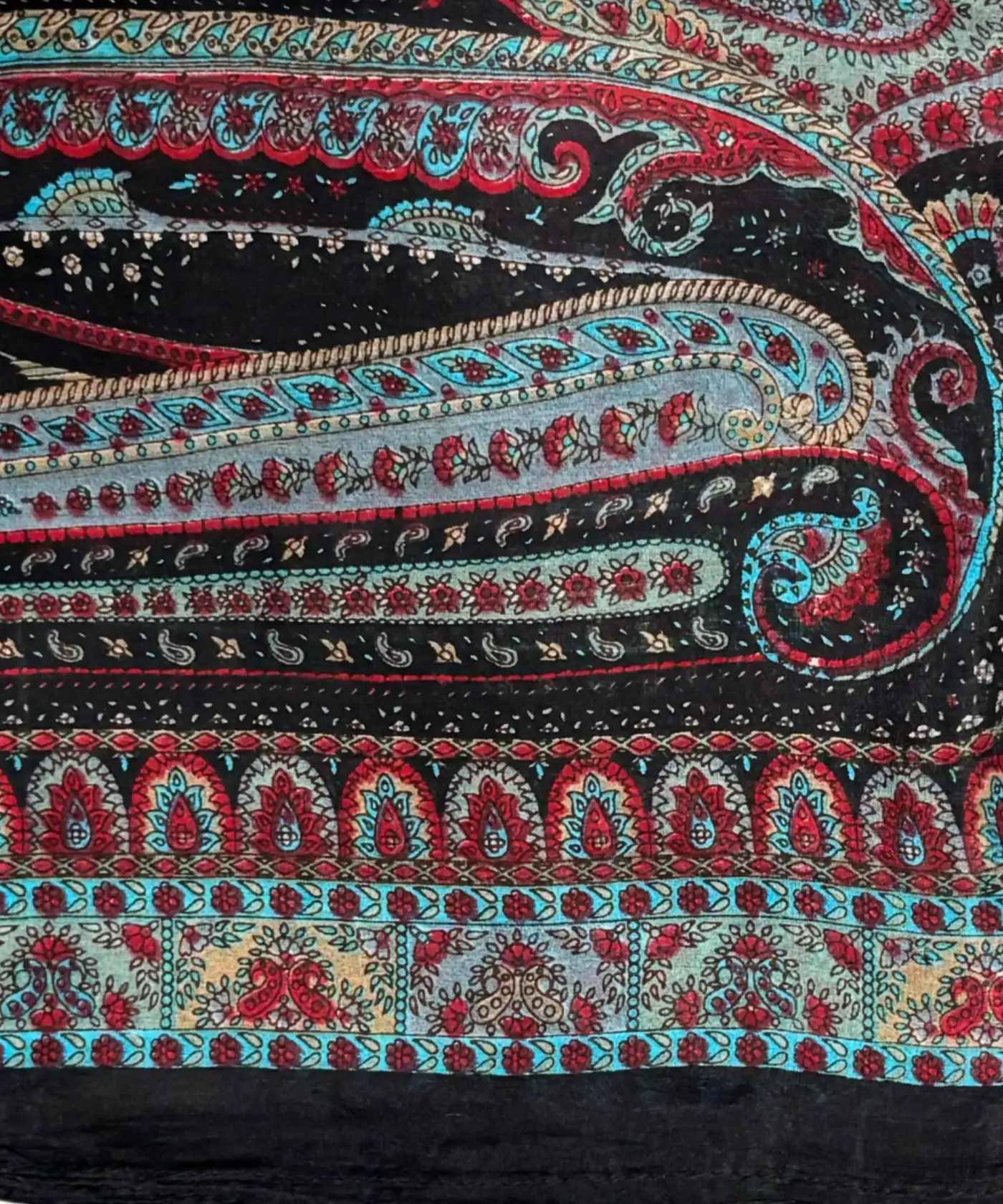 Scarf Kalamkari Silk - Image 69