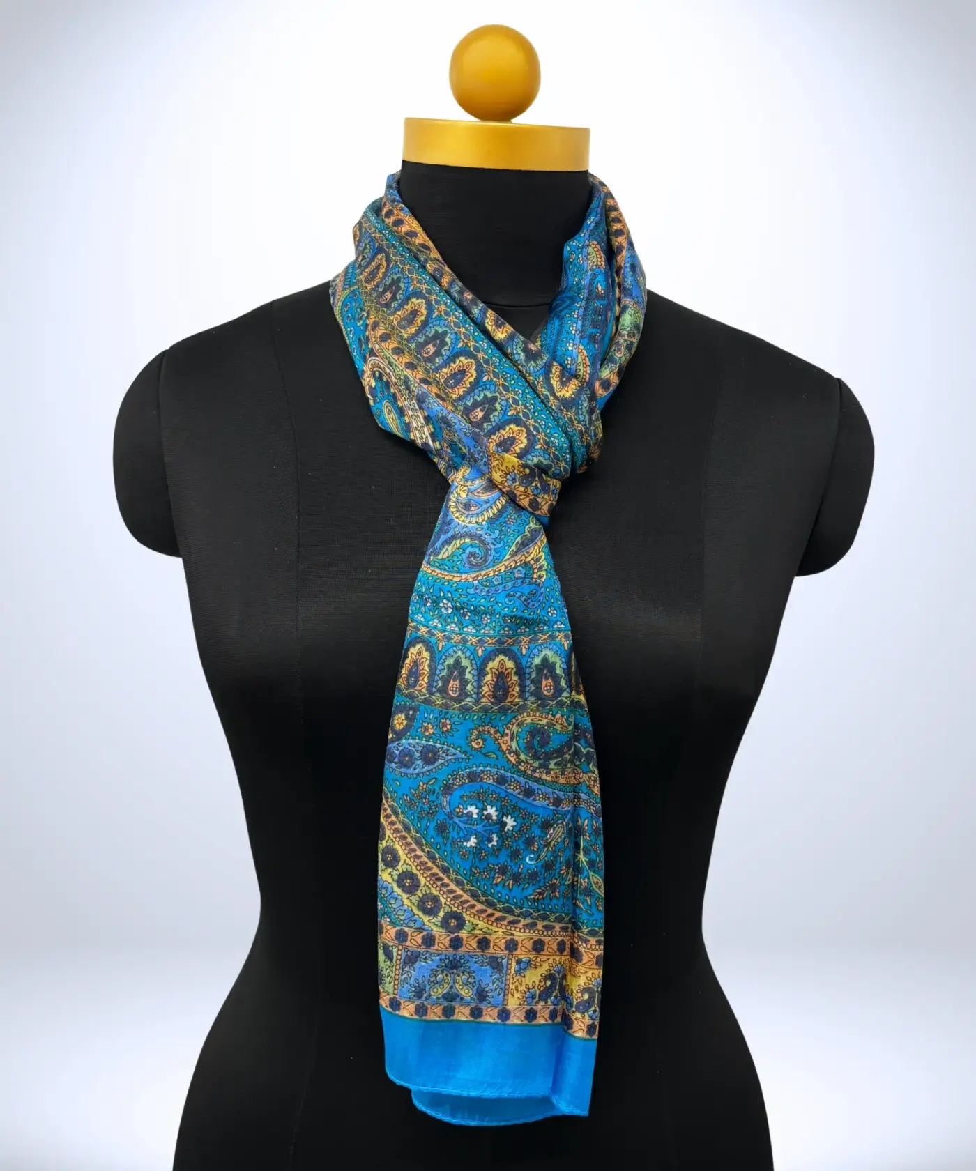Scarf Kalamkari Silk - Image 99