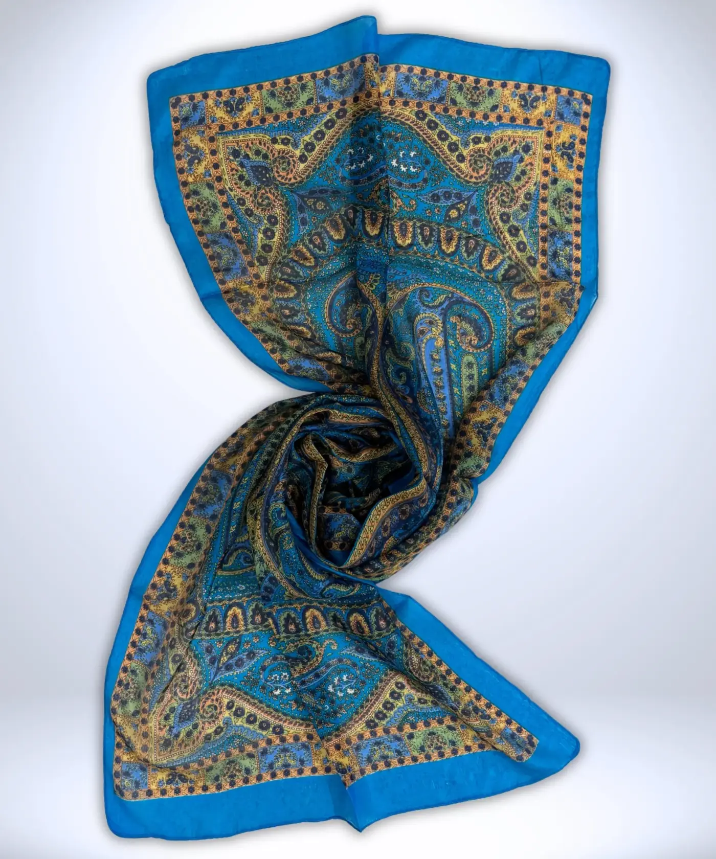 Scarf Kalamkari Silk - Image 100