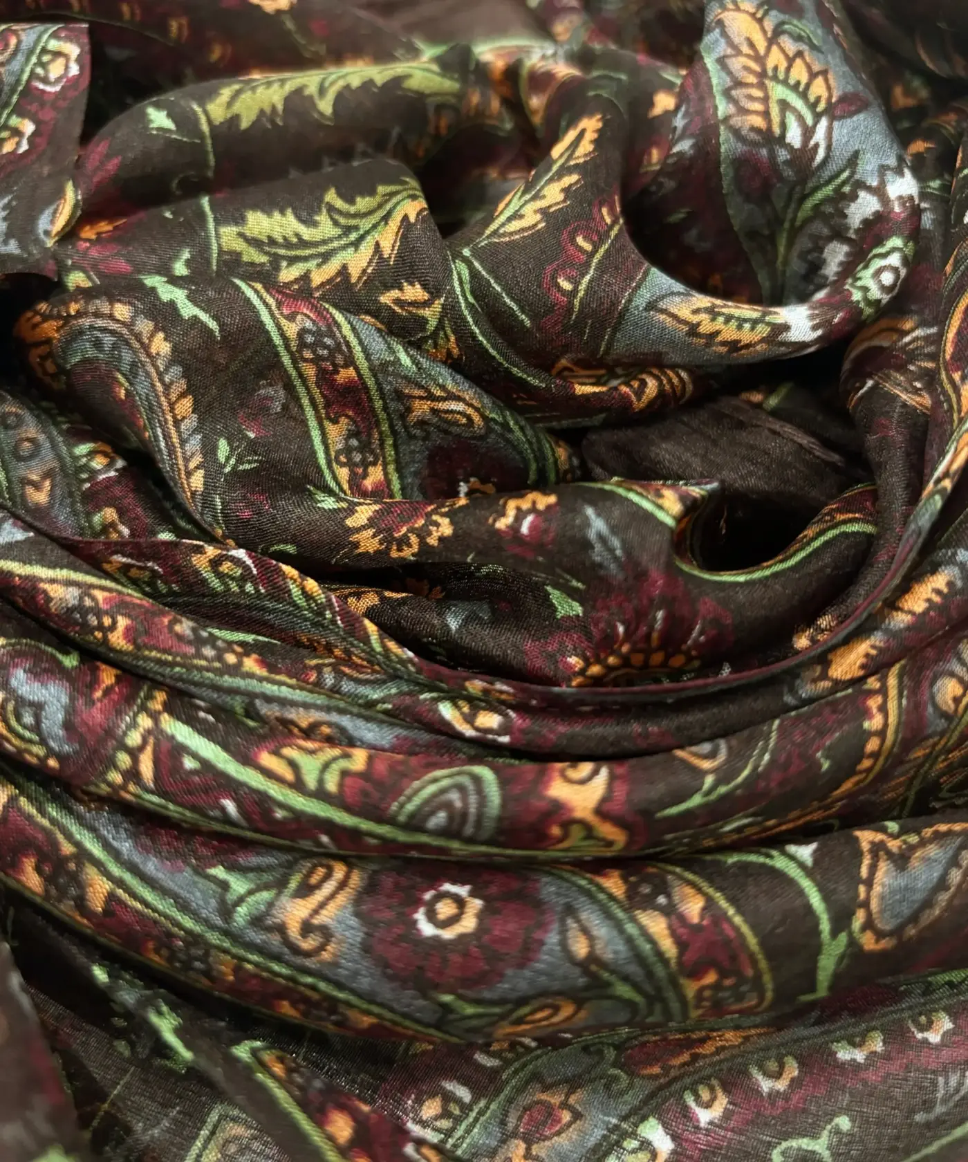 Scarf Kalamkari Silk - Image 96