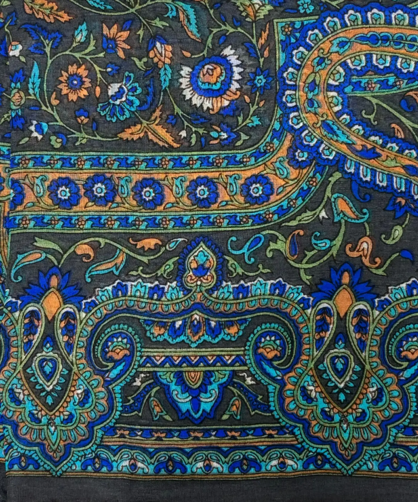 Scarf Kalamkari Silk - Image 19