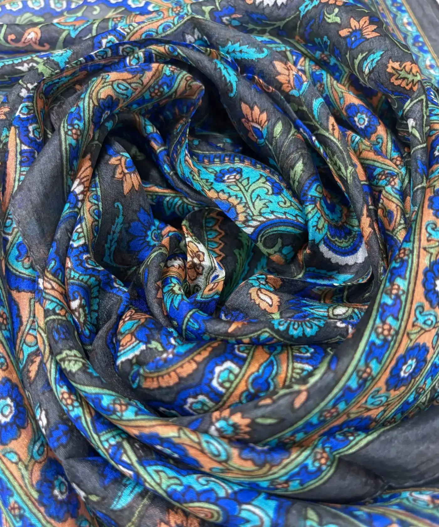 Scarf Kalamkari Silk - Image 97
