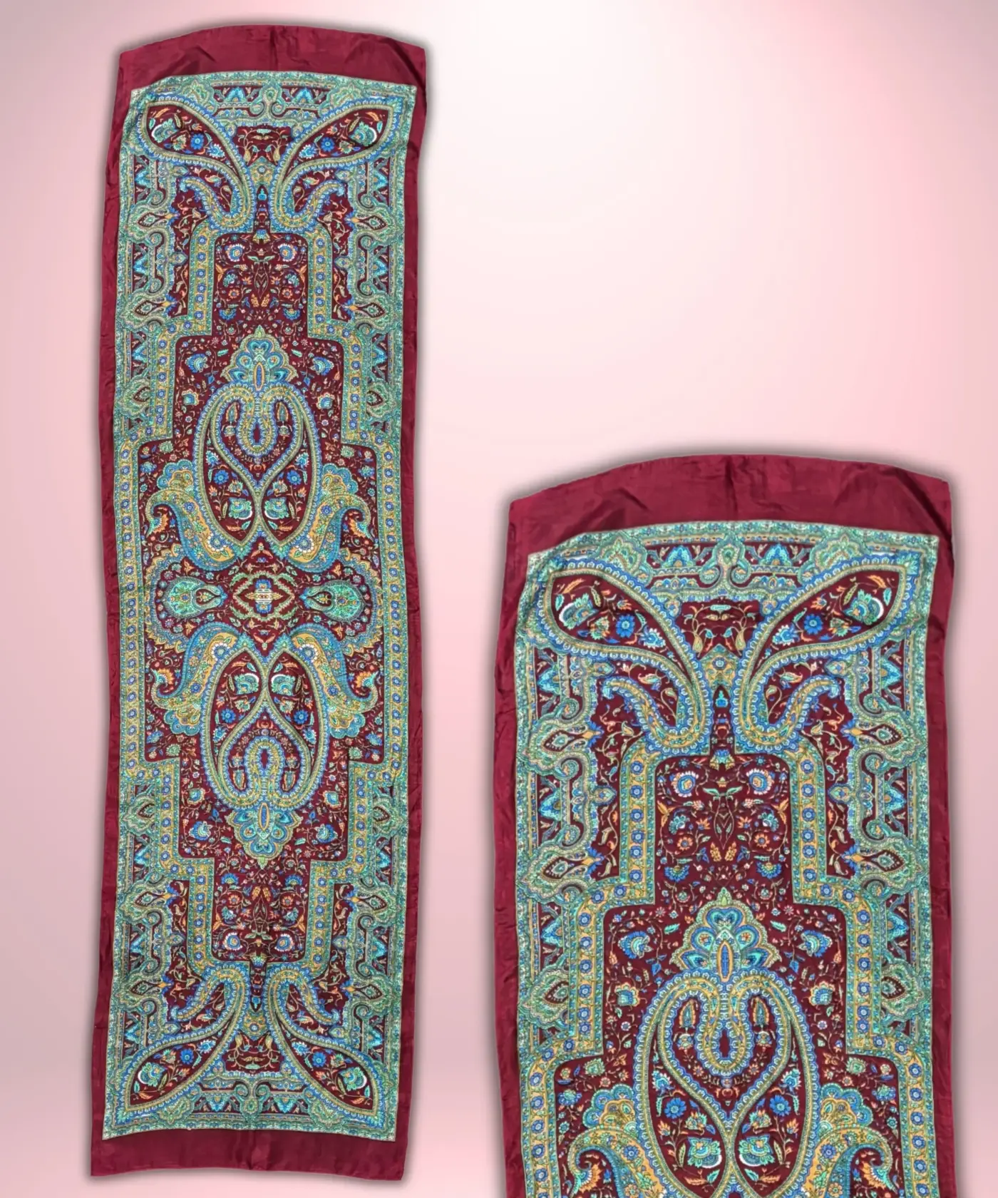 Scarf Kalamkari Silk - Image 32