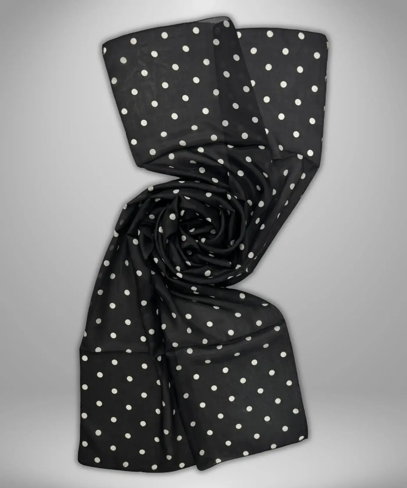 Scarf Silk Polka Dot - Image 13
