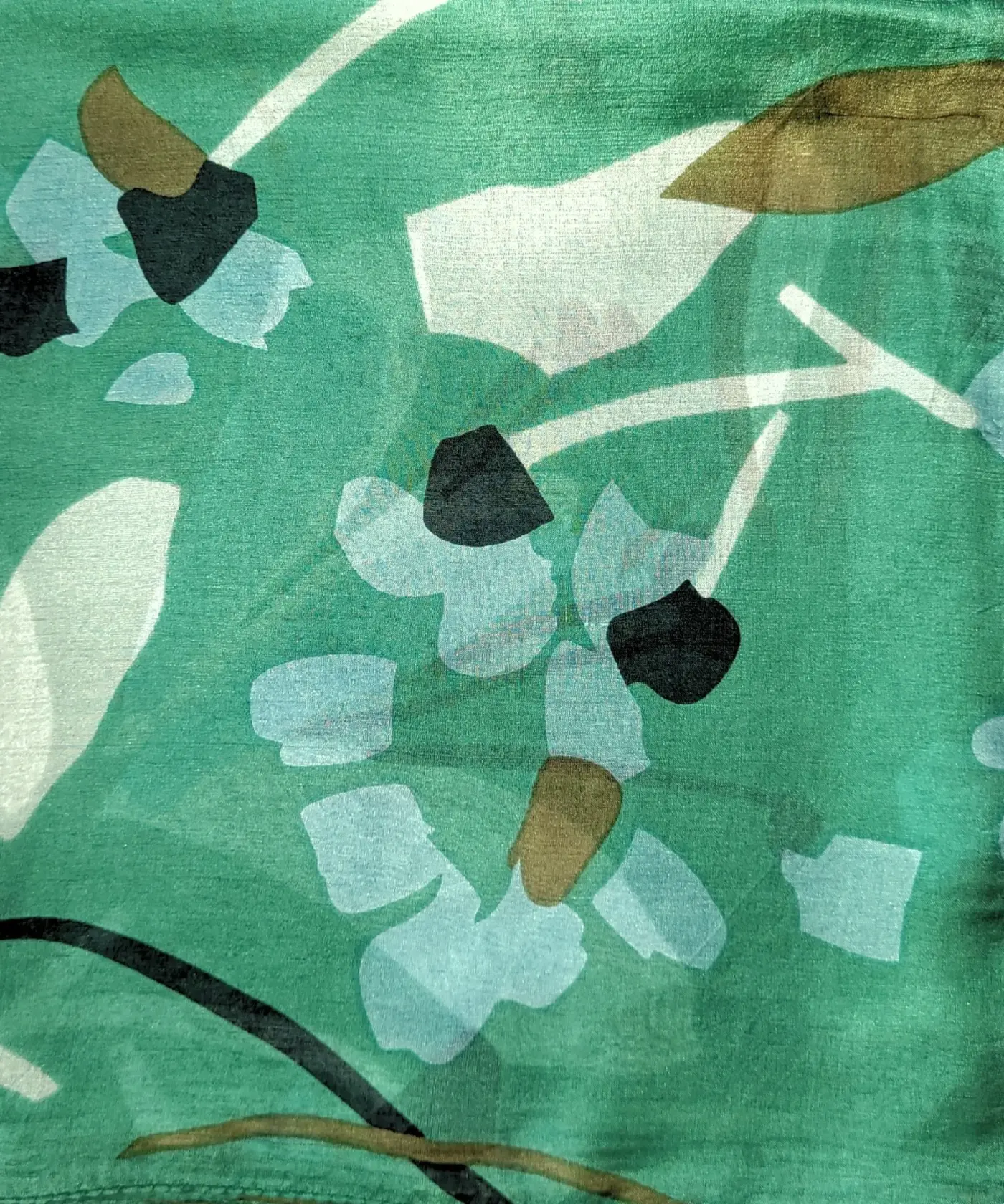 Scarf Silk Floral - Image 78