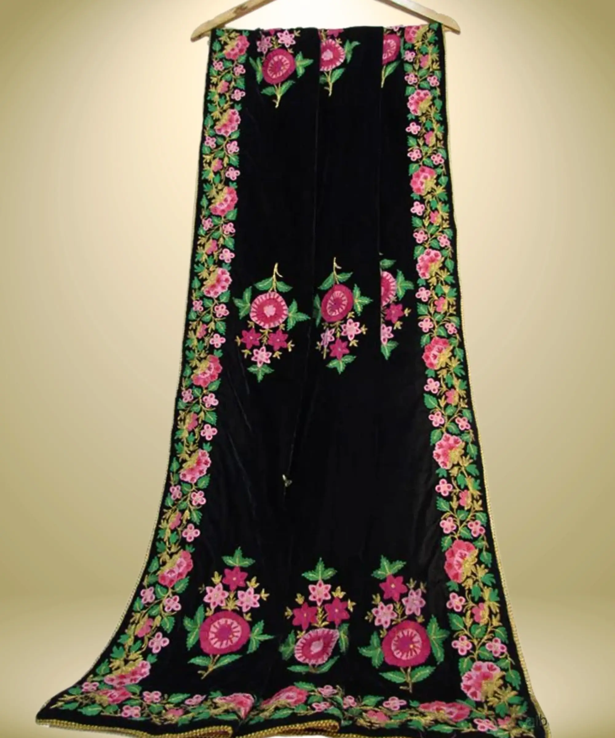 ALBASIR-STOLE-DESIGNER-VELVET-A05-8 Stole Designer Velvet - Image 1