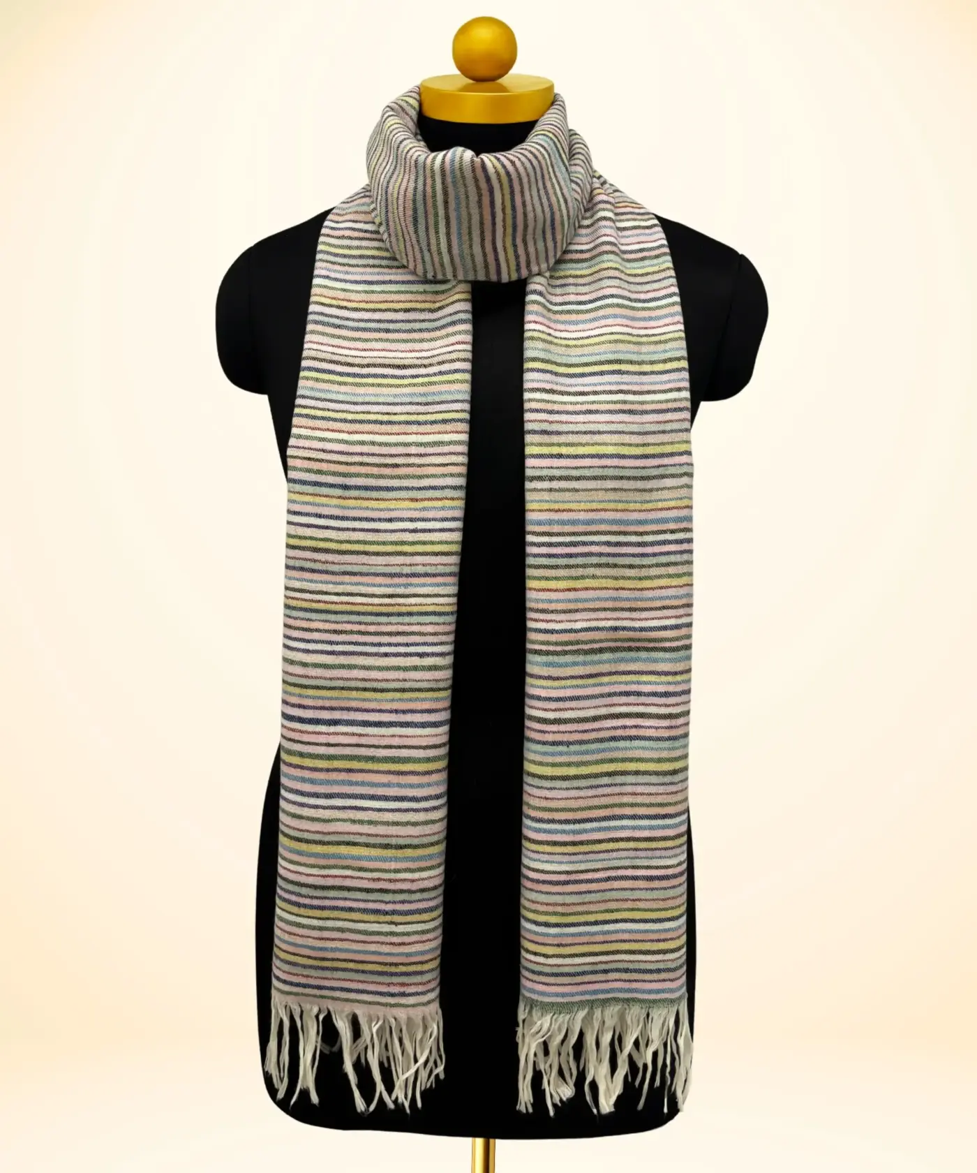 Stole Stripe Pashmina - Image 2