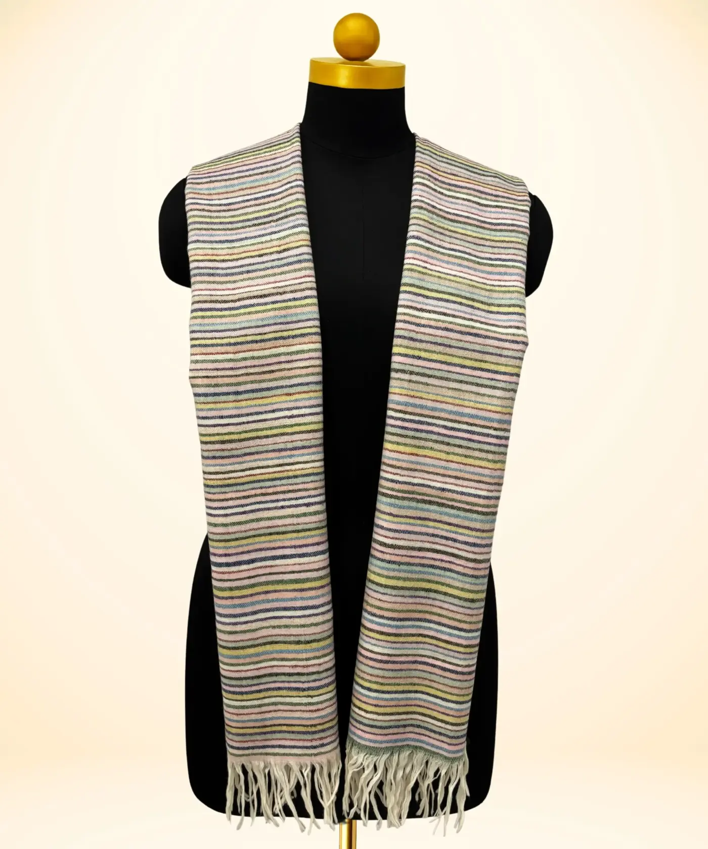 Stole Stripe Pashmina - Image 3