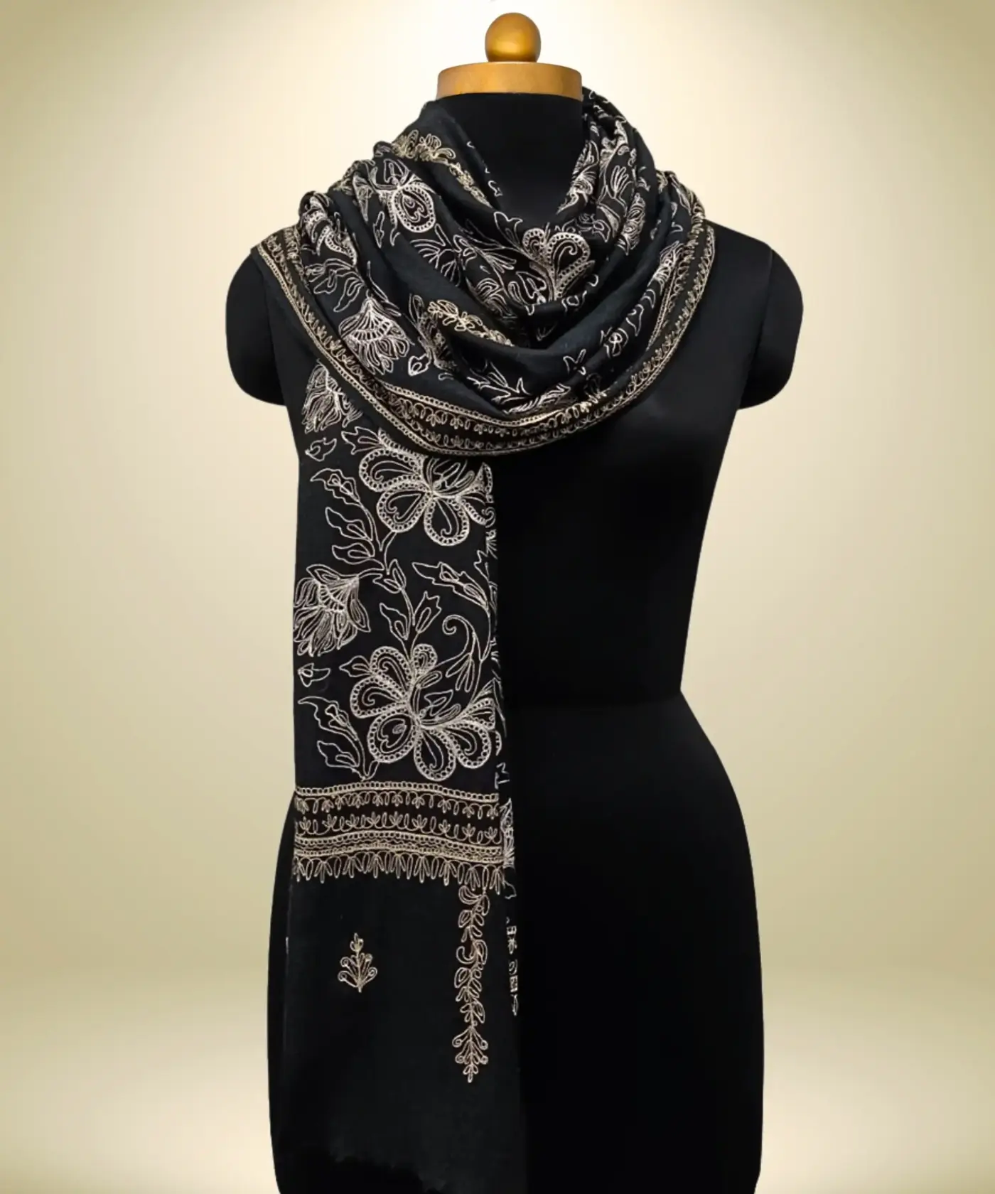 Stole Pashmina Zari - Image 2
