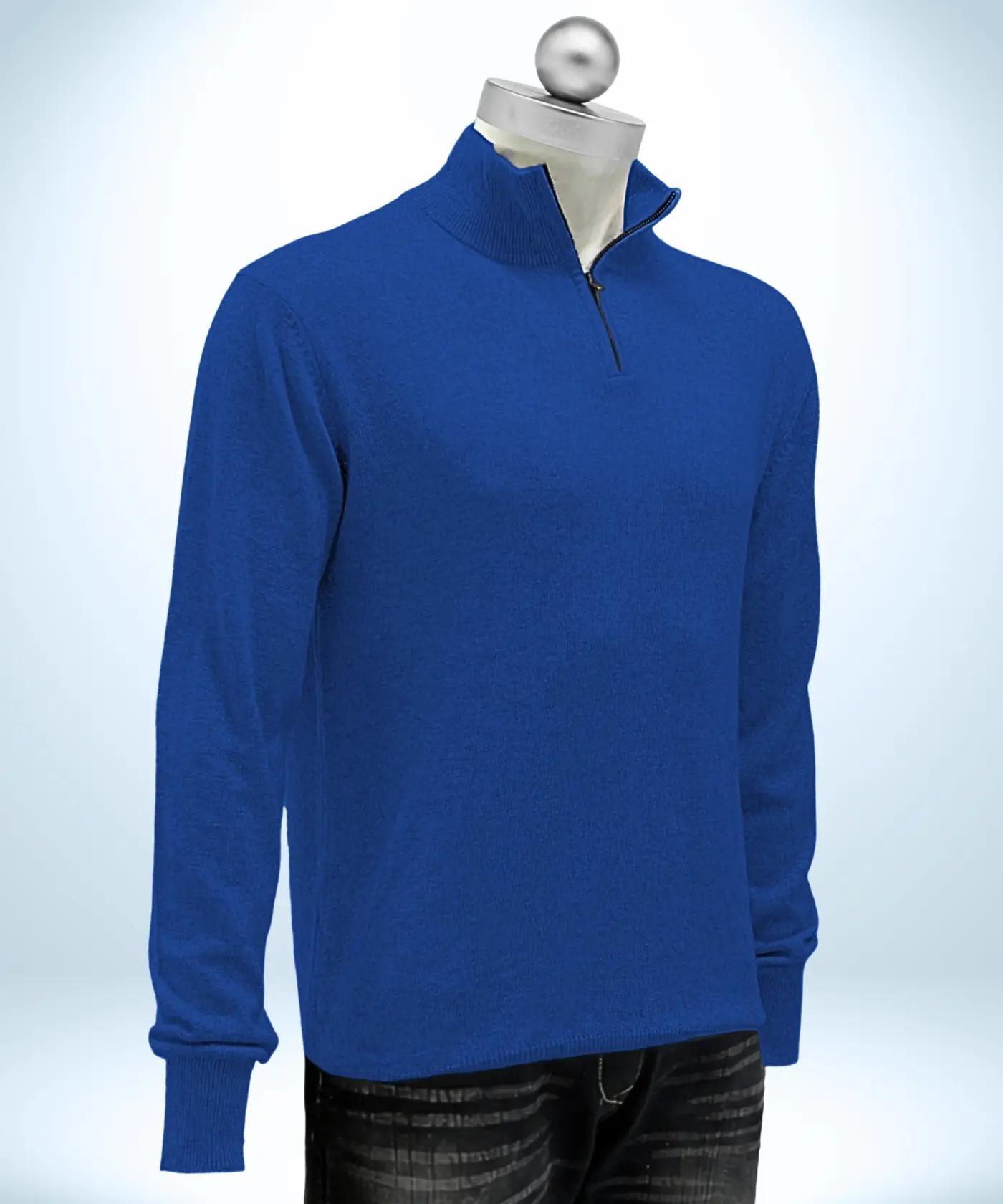 Sweater Pashmina Zip Neck - Image 52