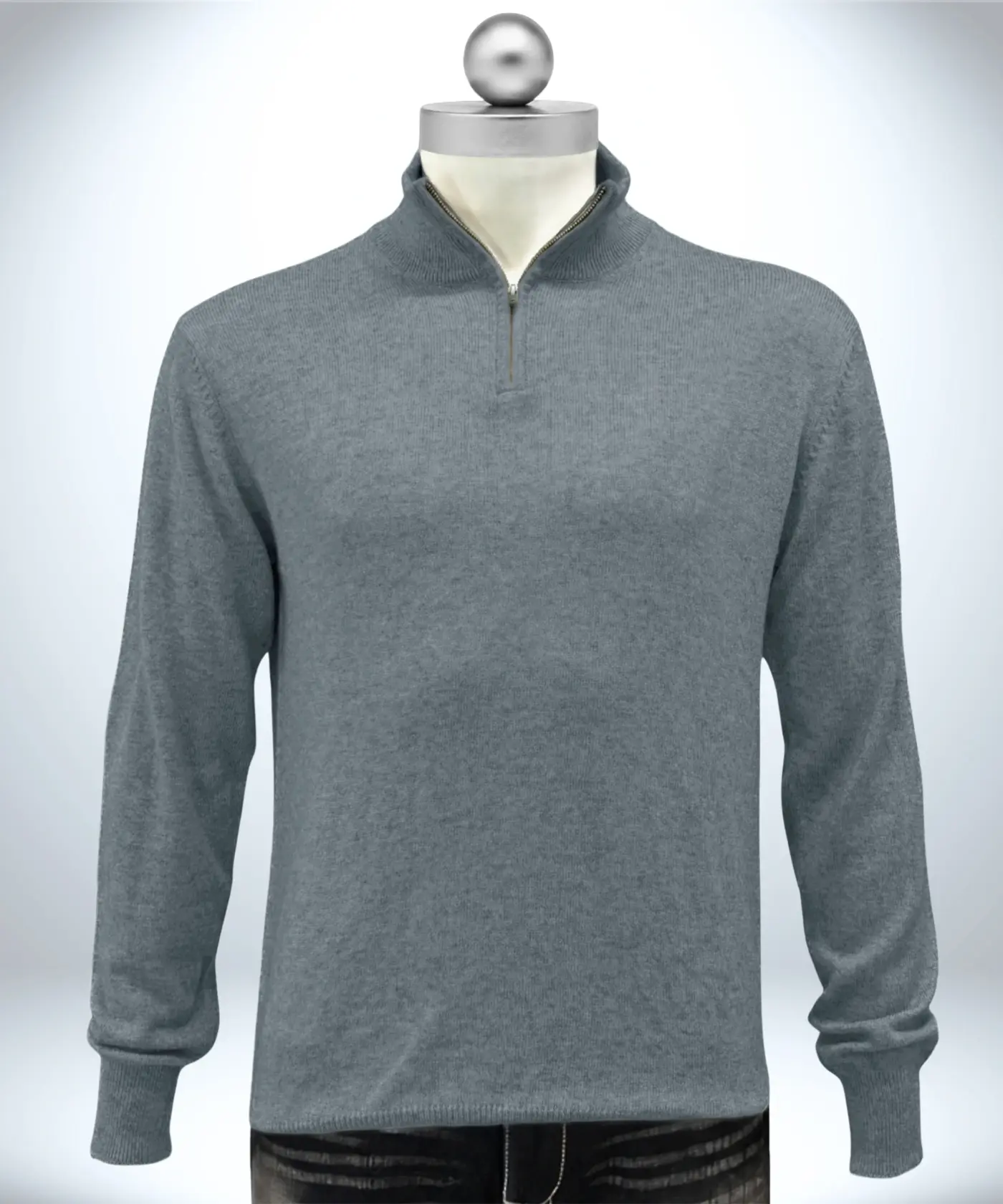 Sweater Pashmina Zip Neck - Image 23
