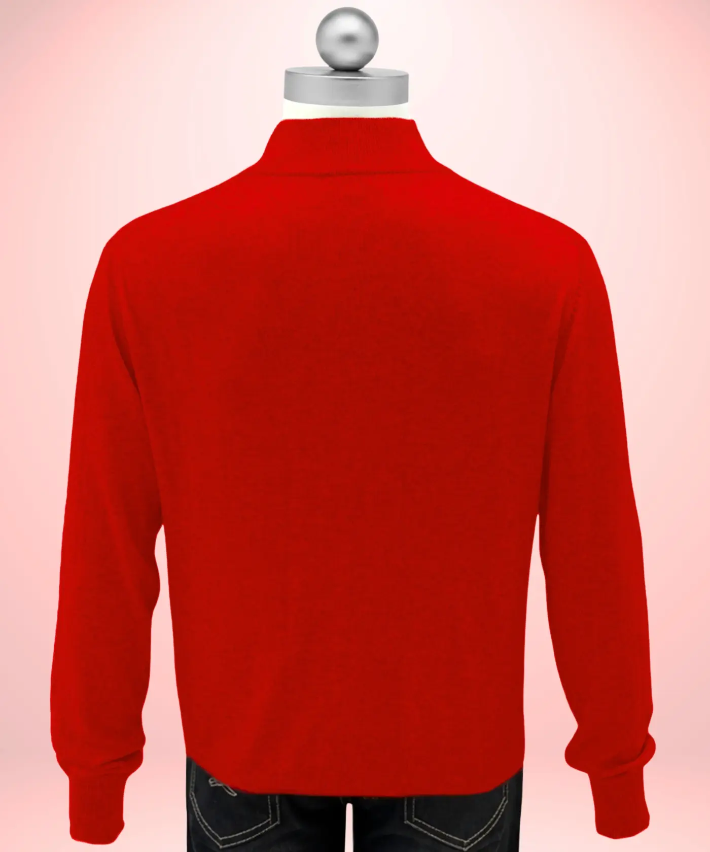 Sweater Pashmina Zip Neck - Image 46
