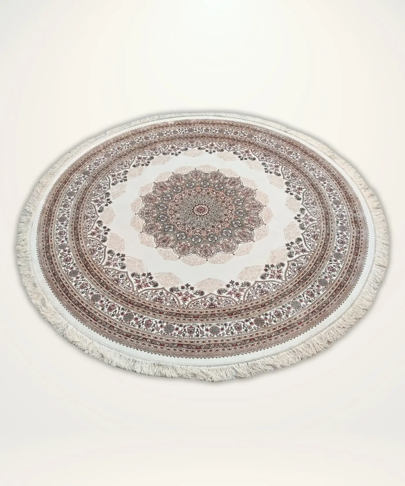 Carpet Round Silk 6'x6'ft - Image 11