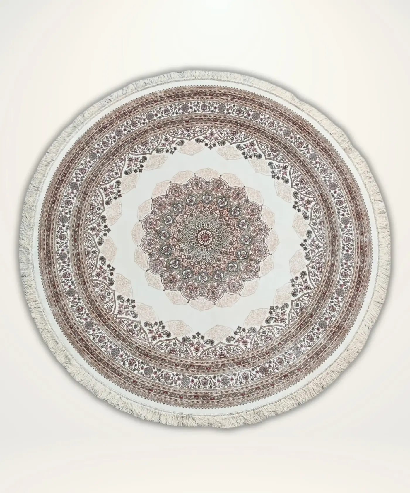 Carpet Round Silk 6'x6'ft - Image 2