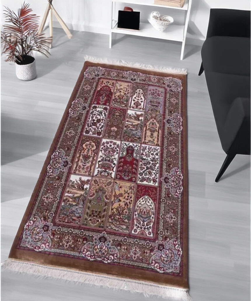 Carpet Silk Geometrical (3' x 5' Ft.)