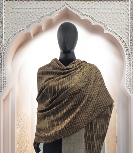 Shawl Zari Stripe Pashmina